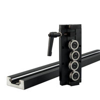 Venda quente Built-in Duplo Eixo de Movimento Linear Guia Trilho Deslizante SGR20 Com Rolha Final para CNC