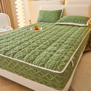 <span class=keywords><strong>Drap</strong></span>-Housse <span class=keywords><strong>en</strong></span> Polaire 100 % avec Conception Fonctionnelle, Enveloppant Entièrement à 360 Degrés, Protection de Matelas Confortable - Product Image 2