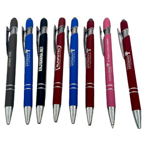 أرخص قلم تلمس حبر جاف من الألومنيوم الترويجية شاشة <span class=keywords><strong>2</strong></span> في 1 قلم يعمل باللمس - Product Image 6