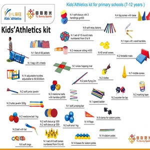 ชุดอุปกรณ์กีฬาเด็ก TL SPORTS ครบชุด แรงบันดาลใจจาก World Athletics สำหรับกิจกรรมกีฬาโรงเรียนและโปรแกรม KA - Product Image 2