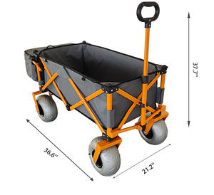 Multi-purpose Lightweight and Compact <b>Folding</b> Wagon Perfect For Daily Errands and Travel - Product Image 5
