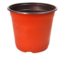 Pots de pépinière en plastique de 4 pouces pour la germination des graines de plantes, jardinières, pots à fleurs