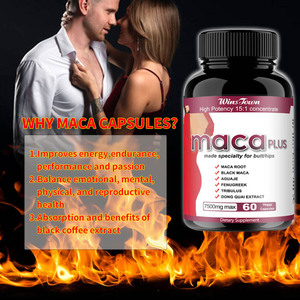 Maca Capsules Booster de fertilité masculine Maca Plus Pilules pour les pieds <span class=keywords><strong>Capsule</strong></span> d'usine Pilule pour hommes et femmes - Product Image 5