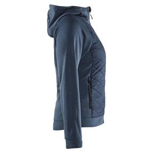 BLAKLADER - 346425338286L Suéter híbrido para mujer Numb Blue/Dark Navy - EAN 7330509892718 WORK HOODIES - Product Image 4