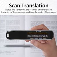 Lápiz Inteligente S6 Pro con IA, Escáner, Pantalla Táctil TFT, Lector Digital, Función de Respuesta, OCR Multilingüe, Traductor ChatGPT, Lectura