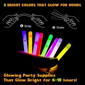 Petites bâtonnets lumineux verts, mini bâtonnets lumineux, flotteurs de pêche, parfaits pour garnir les œufs de Pâques, pour illuminer les fêtes - Product Image 2