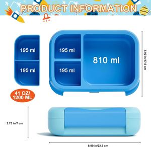Factory Direct Cute Bow Cartoon Heatable Lunch Box <b>Drinking</b> <b>Cup</b> Set with <b>Plastic</b> Lid Microwaveable & Leak Proof for Students - Product Image 3