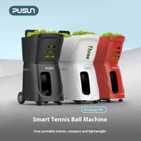 Lanzador de Pelotas de Pickleball Inalámbrico Inteligente y Avanzado PUSUN, Dispositivo de Entrenamiento para Clubes, Velocidad Ajustable, Material Duradero