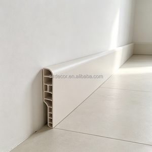 <span class=keywords><strong>Plinthes</strong></span> de sol commerciales modernes pour hôtels, en PVC blanc, imperméables, écologiques, durables, imitation bois, <span class=keywords><strong>plinthes</strong></span> noires - Product Image 3