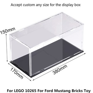Transparente Acryl-Vitrine in Maßanfertigung mit Individuellem Logo für Figuren und Spielzeug zur Organisation - Product Image 2
