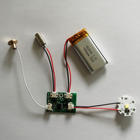 Lampe de nuit LED tactile avec circuit imprimé PCBA, rechargeable, gradation progressive, 1 oz de cuivre, modèle HSC5116, lampe de peinture artistique, bricolage