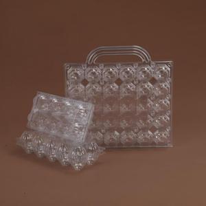 Plateau à œufs en plastique PET de qualité alimentaire SENC, 10 trous, antichoc, empilable, pour stockage et présentation en vente au détail, emballage blister - Product Image 4