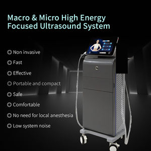 3 handles vertical <strong>Hifu</strong> Wrinkle Removal Facial Y Corporal <strong>Hifu</strong> <strong>High</strong> <strong>Intensity</strong> <strong>Focused</strong> <strong>Ultrasound</strong> Skin Tightening - Product Image 2