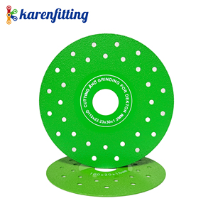 Disco de corte de diamante resistente al desgaste, perforado, para cortar cerámica - Product Image 4