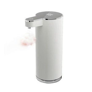Distributeur automatique de savon de luxe en acier inoxydable 304, 350 ml, mural, électrique, pour salle de bain et cuisine - Product Image 1