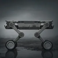 Robot quadrupède industriel à roues haute vitesse pour l'inspection, le sauvetage, la logistique et la sécurité D1 Max