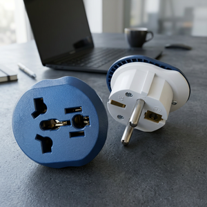 Adaptador de Viaje Universal Stalwart, Convertidor de Corriente Internacional Todo en Uno, Enchufes para EE. UU., Reino Unido, UE y Australia, para Misiones Diplómáticas - Product Image 1