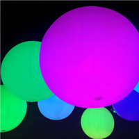Boules de zygote gonflables avec la lampe, boule de lumière led de haute qualité, boules de zygote personnalisées