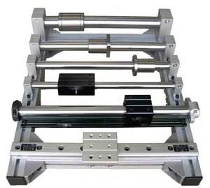 Haste de máquina CNC para guias lineares cromados, eixo linear de alta precisão S45C/SUJ2/SUS440, comprimento máximo 6000 mm