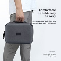 Organisateur de produits numériques direct usine : Power Bank, Câble USB, Clé USB, Disque dur portable, Stockage grande capacité en nylon