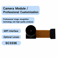 Module caméra SC3336 3MP 2K avec objectif sans distorsion, interface MIPI pour vision IA, maison intelligente, OEM ODM