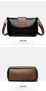 Nuevo Bolso de Mano Moderno y Popular de Cuero Sólido de Alta Calidad, Gran Capacidad, Portátil, Bolso de Hombro para Mujer - Product Image 4