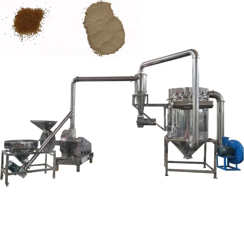 Broyeur de maïs commercial pulvérisateur de teff machine moulin à farine de riz pour la cuisson et les repas alimentaires