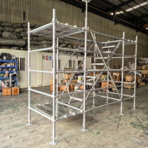 Proveedor de fábrica Estándar para accesorios de andamio de bloqueo de anillo galvanizado para andamios verticales - Product Image 4