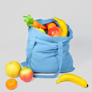 Oem & ODM tùy chỉnh in tái chế đồng bằng Hữu Cơ bông vải tote túi lớn tái sử dụng vải bông mua sắm túi với logo - Product Image 2