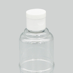 Clear Plastic <b>Bottle</b> 120ml <b>Flip</b> <b>Top</b> Cap Cylinder Shape For Personal Care Cosmetic Packaging Serum Dispensing - Product Image 3