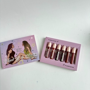 Paquete de 6 Brillos Labiales <span class=keywords><strong>Karol</strong></span> <span class=keywords><strong>G</strong></span>, <span class=keywords><strong>Mini</strong></span> Brillo Labial Hidratante Mate con Labios Coloridos, Maquillaje Neutral, Proveedor Mayorista - Product Image 5