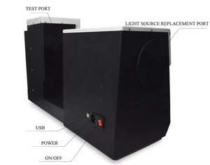 ASTM D1003 D1044 E1164 ISO13468 14782 DIN 5033 <span class=keywords><strong>Haze</strong></span> Meter Kleur <span class=keywords><strong>Haze</strong></span> test Instrument Transmissie <span class=keywords><strong>Tester</strong></span> Fabrikant Prijs - Product Image 5