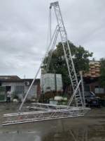 Soporte de aluminio en forma de A para altavoces line array, tamaño personalizado, para exteriores, gancho para audio, estructura de trencos, ideal para eventos