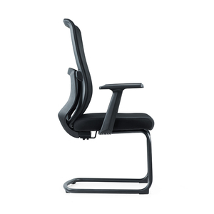 Foshan Contemporary Design Ergonomic Plastic Office Chair with Mesh Back Rotating Chair-Fabric Material Wholesale - Product Image 3