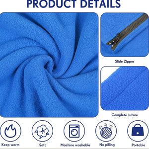 Saco de dormir de lana para uso en exteriores, saco de dormir individual con forro interior, saco de dormir cálido, para camping y actividades al aire libre - Product Image 3