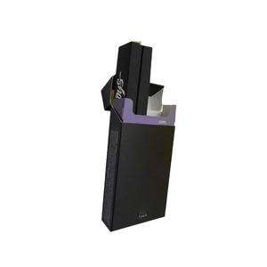 Paquet de 5 cartouches personnalisées jetables boîte d'emballage en papier d'art pochette d'emballage jetable stylo <span class=keywords><strong>cigarette</strong></span> - Product Image 1