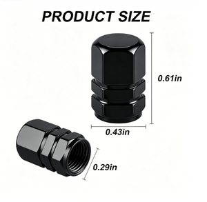 Nouveaux capuchons de <span class=keywords><strong>valve</strong></span> hexagonaux en alliage d'aluminium pour Audi A1, remplacement pour camion avec logo de marque automobile - Product Image 5