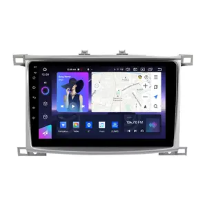 NaviFly NF QLED screen Newest Android QLED screen car stereo for Toyota Land Cruiser 100 2002-2007 with Car play android Auto