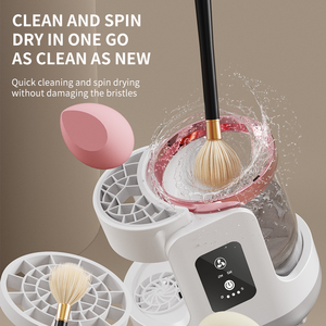 Dispositivo de Limpieza Ultrasónico para Brochas de Maquillaje, Limpiador de Brochas de Maquillaje 3 en 1, Portátil, Automático, Eléctrico, USB - Product Image 5