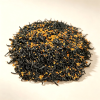 Thé noir May Golden Osmanthus du Yunnan, séché au soleil, provenant d'arbres anciens, 500g en vrac pour la vente en gros et la personnalisation