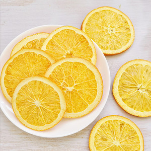 ส้มแห้งพรีเมียม ไม่มีซัลเฟอร์ สีสดใส กลิ่นหอมเข้มข้น ชิ้นหนา รับประทานได้ ผลไม้ธรรมชาติสำหรับชงชาสมุนไพร - Product Image 2