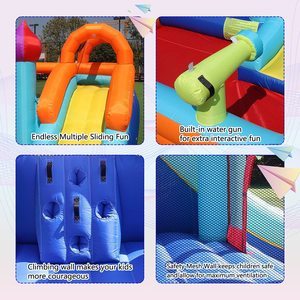 Không Gian Phi Hành Gia Chủ Đề Air Blowing Fun City Inflatable <span class=keywords><strong>Castle</strong></span> Thuê Jumping <span class=keywords><strong>Castle</strong></span> Lâu Đài <span class=keywords><strong>Bouncy</strong></span> Với Sea Balls - Product Image 3