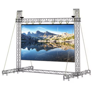 Aoyi xách tay có thể gập lại màn hình LED p3.91 p4.82mm tất cả trong một thiết kế quảng cáo di động đứng một mình hệ thống - Product Image 2