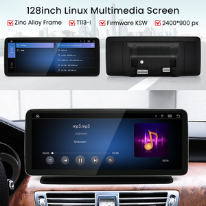 HFmidia 2026 Sistema Linux, Reproductor Multimedia con Pantalla Táctil Delgada de 12.8 Pulgadas, CarPlay y Android Auto para Mercedes-Benz CLS - Product Image 6