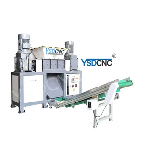YSDCNC Mini Waste Garbage Recycling Equipment Plastic Shredder Machine For Recycled Industry