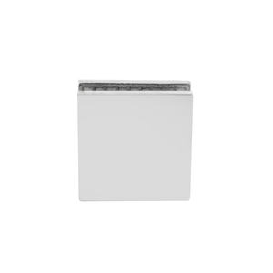 Abrazadera cuadrada de solidez, herrajes para puertas de vidrio, accesorios de abrazadera, Clip de vidrio de acero inoxidable, 2 uds. - Product Image 3