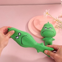 Jouet Squishy Créatif en TPR en Forme de Gourde Anti-Stress à Rebond Lent, Modèle Best-seller pour Décompression et Farces, Vente en Gros