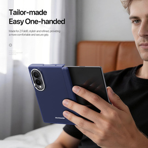 เคสโทรศัพท์แบบแม่เหล็กบางเฉียบรุ่นใหม่สำหรับ Samsung Z Fold8, เคสหนังแบบพับได้ปกป้องเต็มหน้าจอ - Product Image 4