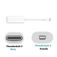 Adaptateur Thunderbolt 2 à 3 vers FireWire 800, Thunderbolt 3 vers RJ45 1394B, adapté aux ordinateurs Mac équipés d'un cordon Thunderbolt