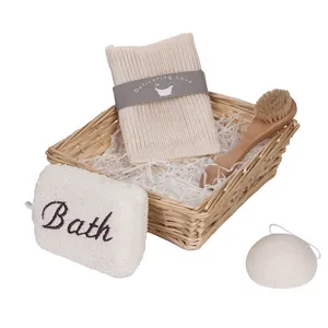 ODM OEM romantic elegance luxury woman body care paper box aromatic spa bath gift set